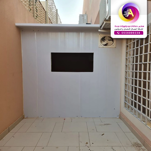بناء ملحق ساندوتش بانل في جده