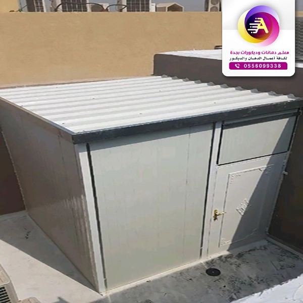 بناء ملحق ساندوتش بانل في جده